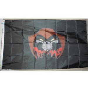 DreadNoks G.I. Joe Cobra 3'x5' black horizontal Flag Banner Zartan Destro Noks